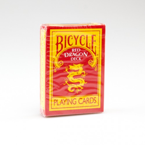Red Dragon Deck Bicycle by Magic Makers Poker Spielkarten 