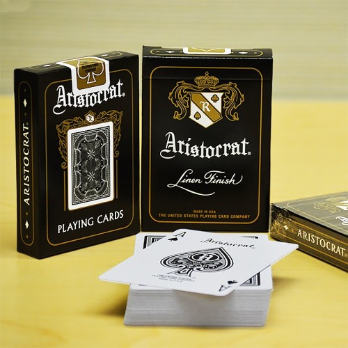 Aristocrat Orange Edition Playing Cards Deck Poker Premium 