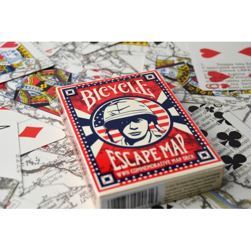 Escape Map Bicycle Spielkarten Poker Spielkarten Cardistry 