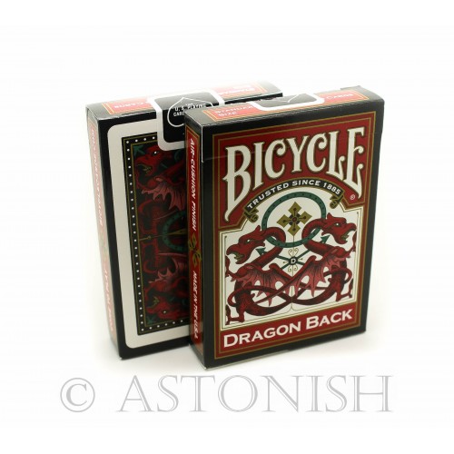 Red Dragon Deck Bicycle by Magic Makers Poker Spielkarten 