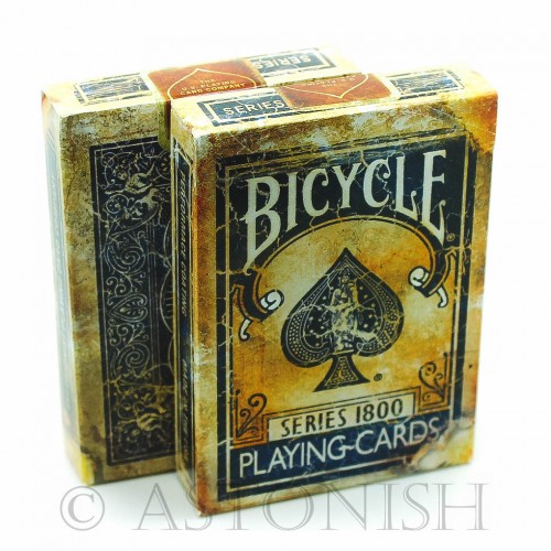 NEW BICYCLE VINTAGE RED Series 1800 PLAYING CARDS 