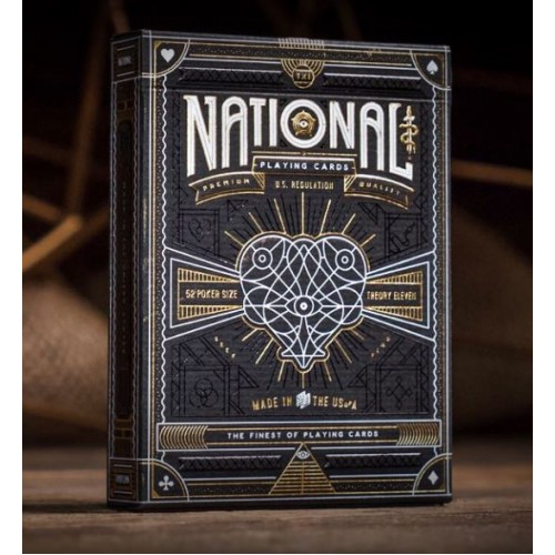 Green National Playing Cards by Theory 11 Poker Spielkarten 
